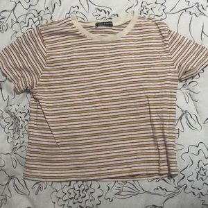 Striped brandy shirt